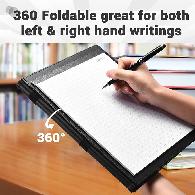 Padfolio with Clipboard Pacific Mailer Clipboard Notebook Resume Portfolio - Image 6