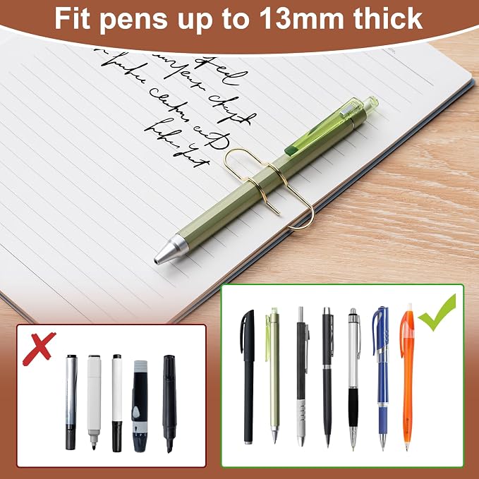 24 Pack Pen Holder for Notebook, Classroom Must Haves, Teacher Supplies - Image 4