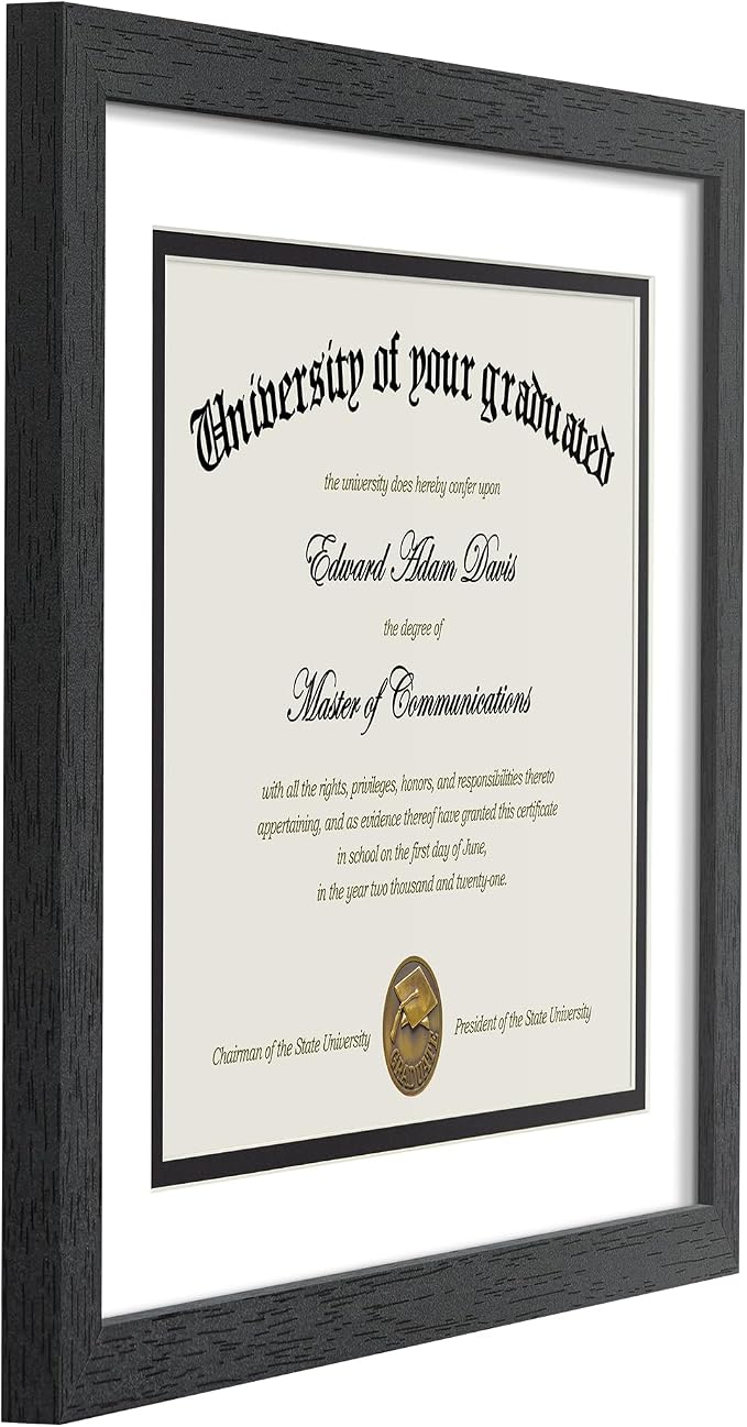 upsimples 11x14 Diploma Frame Certificate Degree Document Frame - Image 7