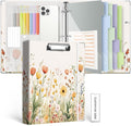 3 Ring 1 Inch Binder Organizer, BVSSX Three Ring Binders by BVSSX