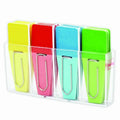 Clip-Rite;, Inc. Solid Clip-Flags Office Supplies Solid Red Blue, 2.9 x 4.2 by Unknown