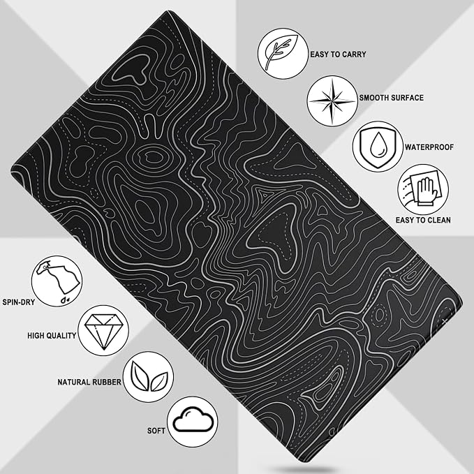 Large Gaming Mouse Pad, Waterproof Extra Large Mousepad - Image 5