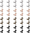40 Pack Metal Clips 0.87 Inch Small Bull Binder Paper Clips by Unknown