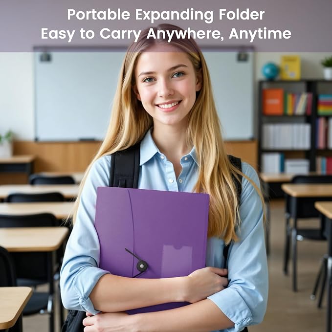 13 Pocket Accordion File Organizer - Image 6
