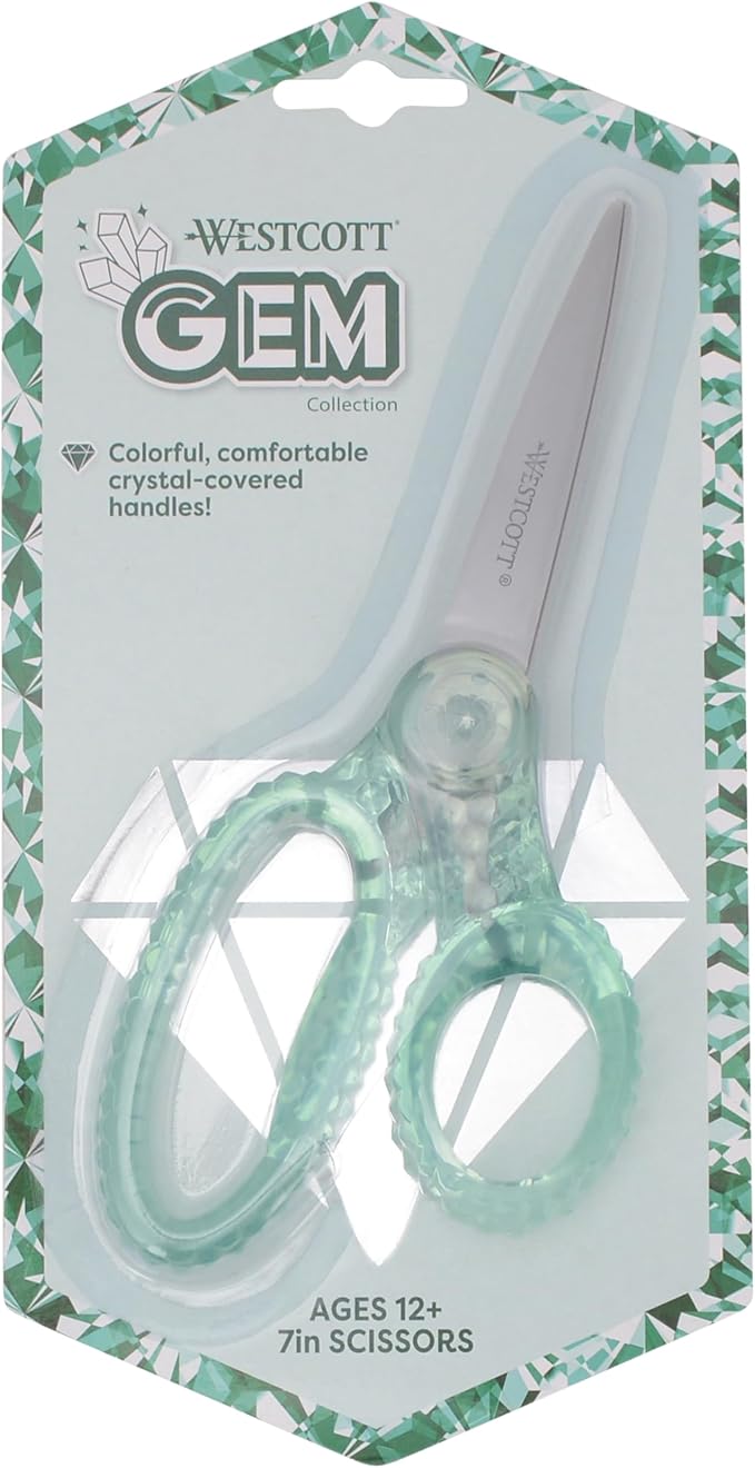 Westcott GEM Crystal-Design Scissors - Image 7