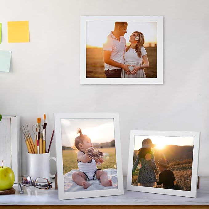 Giftgarden White 5x7 Picture Frame Pack of 12 - Image 8