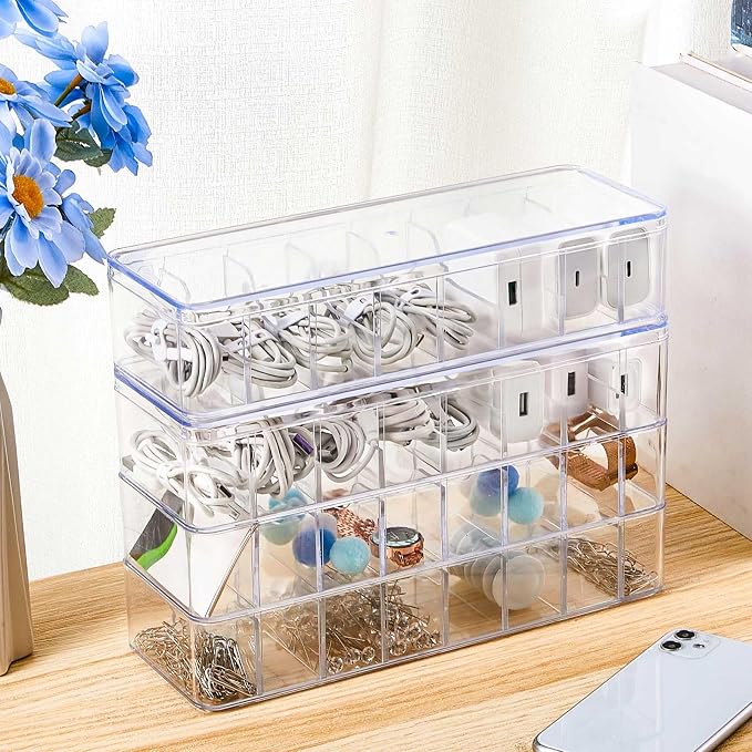 Tatuo 12 Pcs Cable Organizer Box - Image 4