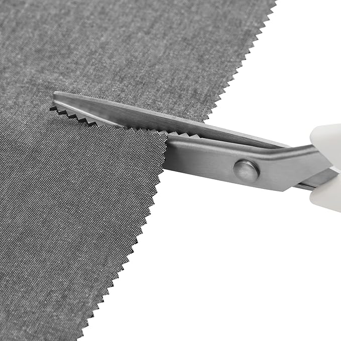 Fri4Free Pinking Shears, Professional Dressmaking Sharp Comfort Grips Scrapbook - Image 5