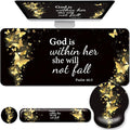 Desk Mat Set + Keyboard and Mouse Pad by VINEBURY