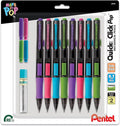 Pentel Quick Click POP Mechanical Pencil, Includes Refill Lead and Erasers by PentelofAmerica