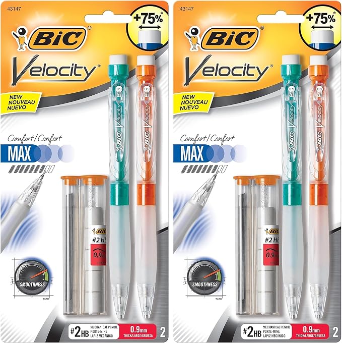 BIC Velocity Max Mechanical Pencil, Thick Point by BIC