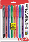 Pentel RSVP Ballpoint Pen, Medium Line by PentelofAmerica