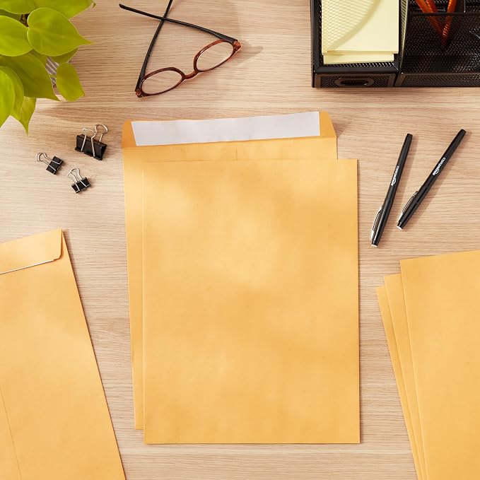 Amazon Basics Catalog Self Seal Mailing Envelopes, Peel and Seal - Image 9