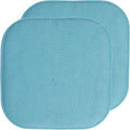 Sweet Home Collection Chair Cushion Memory Foam Pads Honeycomb Pattern Slip Non by SweetHomeCollection