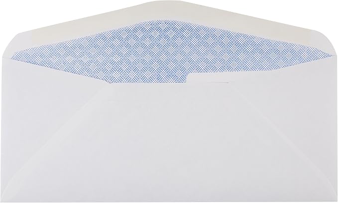 Amazon Basics #9 Double Window Security Gummed Business Envelopes - Image 3