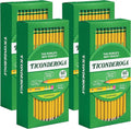 Ticonderoga Wood-Cased Pencils, Pre-Sharpened, 2 HB Soft by Ticonderoga
