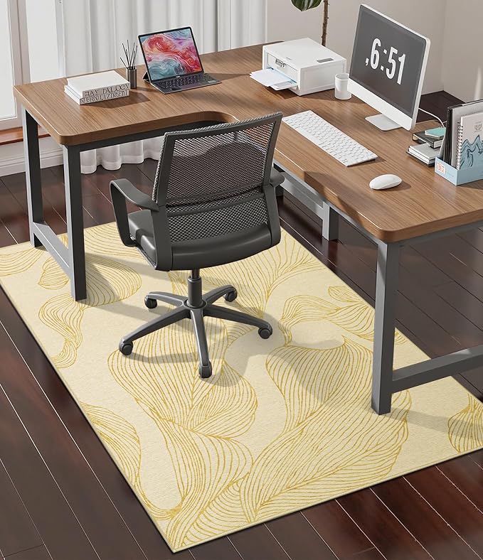 chakme Office Chair Mat for Hardwood Floor, Machine Wash by CHAKME