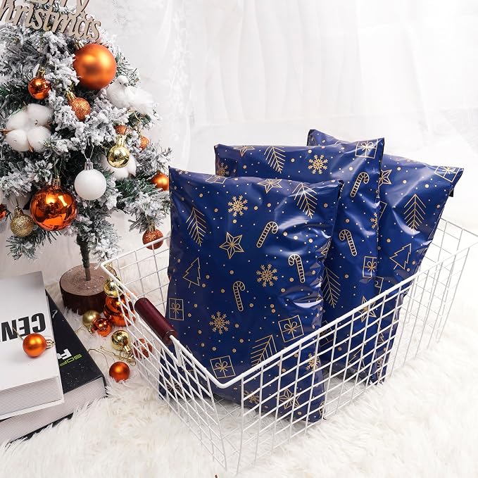 Christmas Poly Mailer 10x13 Inch 100 Pcs, Waterproof and Tear-Resistant - Image 6