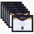 ELSKER&HOME 8.5x11 Picture Frame Certificate Document Frame 6 Pack Glass | by ELSKERHOME