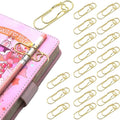 Pen Holder for Notebook, Lovely Paper Clip Holder Multifunctional Cute Journal by Qomamount