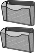 MINDEPOT Wall File Organizer, Hanging Wall Mounted File Folder Holder Mail by MINDEPOT