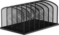 MINDEPOT Desk File Organizer 7 Sections Upright Mesh File Sorter Organizer by MINDEPOT