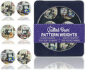 The Quilted Bear Pattern Weight Set – Scratch-Resistant Fabric Weights by TheQuiltedBearsProducts