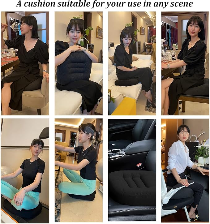 WSGJHB Seat Cushions for Office Chairs, Chair Cushion for Long Sitting | Office - Image 4