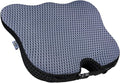 Wedge Car Seat Cushion for Better Visibility & Sciatica Pain Relief by DreamerCar
