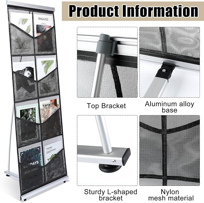Outus Mesh Literature Brochure Holder - Image 7