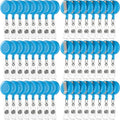 Zonon 100 Pcs Retractable Badge Reel Clips ID Card Holder Reel by Zonon