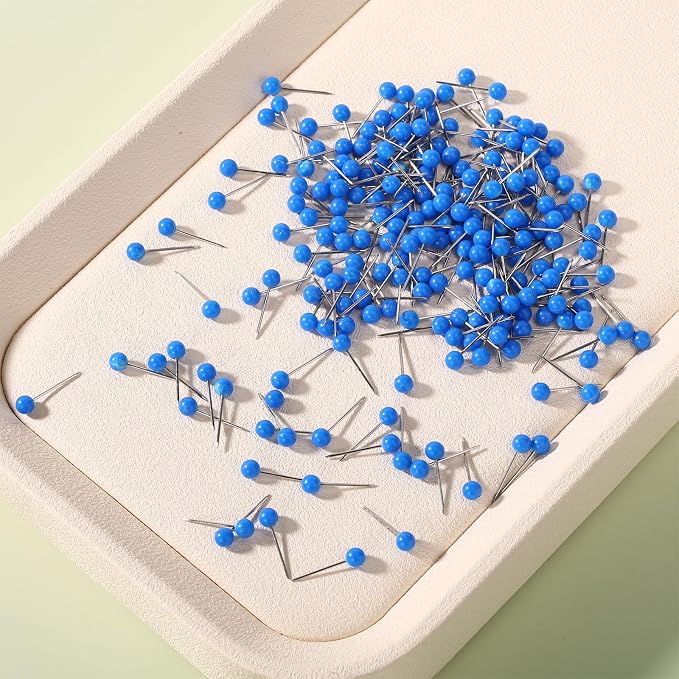 XIHIRCD 200pcs Push Pins, Map Tacks Round Head Map Push Pins Small Thumb Tacks - Image 4