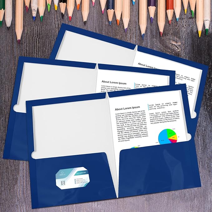 Yeaqee 200 Pack Folders Bulk - Image 5