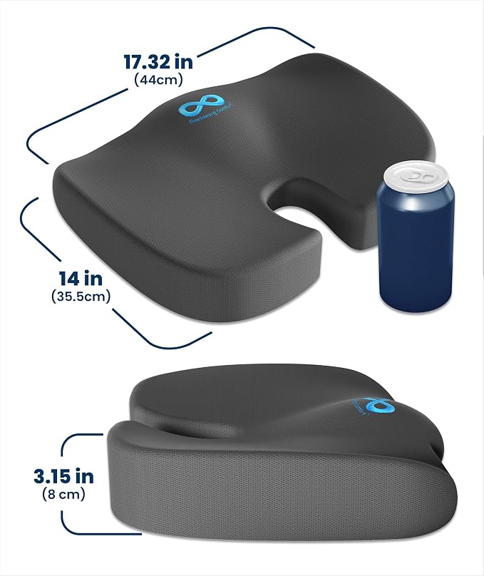 Everlasting Comfort Doctor Recommended Memory Foam Seat Cushion - Image 9
