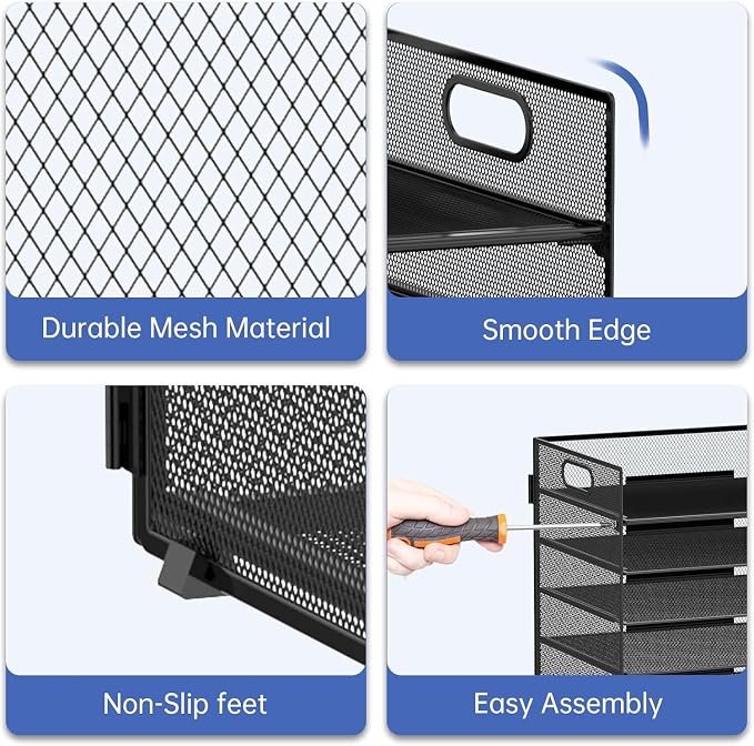 2 Pack 7 Tier Paper Organizer - Image 4