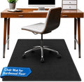 Office Chair Mat for Hardwood Floors, 48 x 35.5 in Non-Slip Desk Chair Mat for by TONOS