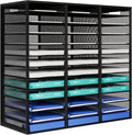 Mail Sorter Adjustable Countertop Mail Holder, Heavy Duty Literature Organizer by PAG-Mass