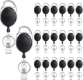 Teskyer Badge Reel, 20 Pack Retractable Badge Holders by TESKYER