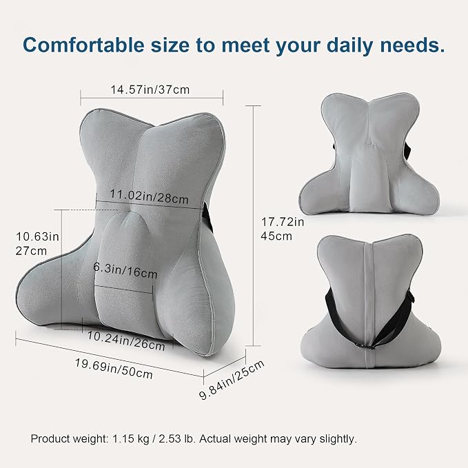 Lumbar Back Pillow, Supportive Back Cushion - Image 2
