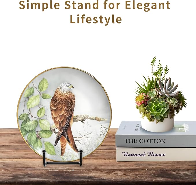 12 Pack 6"Plate Stands for Display, Metal Plate Holders Display Stands Can Be - Image 6