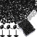 Outus 200 Pcs Black Upholstery Tacks 7/16 Inch Decorative Furniture Tacks Thumb by Outus