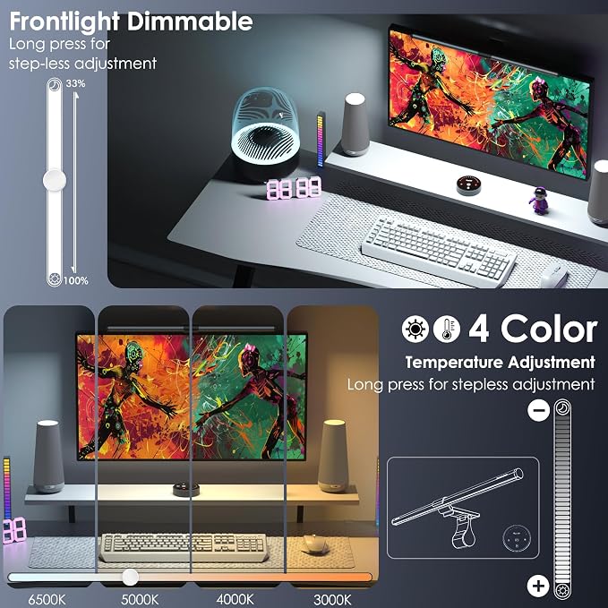 Quntis RGB Pro+ Monitor Light Bar - Image 4