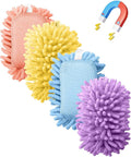 Mr. Pen- Magnetic Microfiber Shag Whiteboard Erasers, 4 Pack | Dual Surface by MrPen