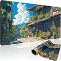 Japanese Street Scene Large Gaming Mouse Pad 31.5"x15.7"｜XXL Desk Mat, Non-Slip by Mcapirivo