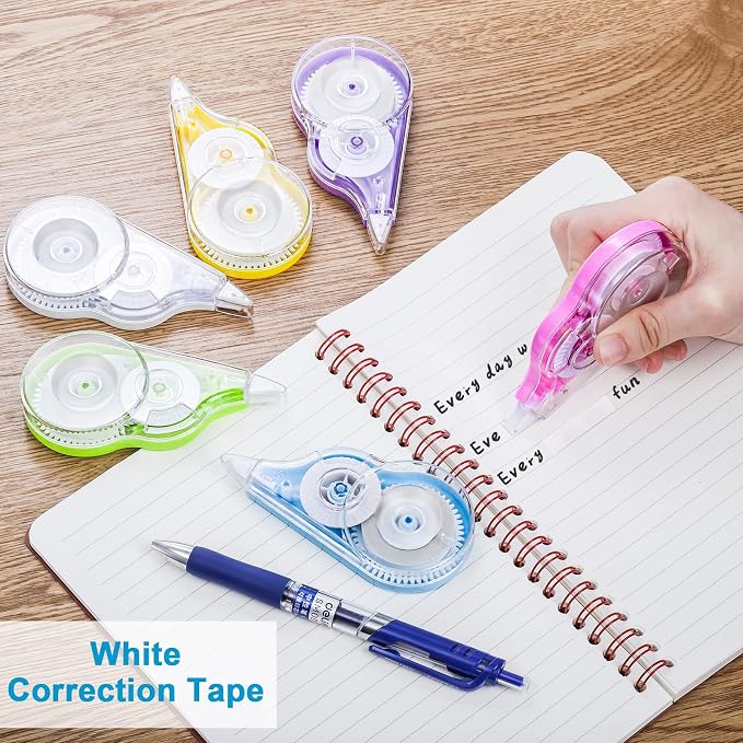 Nicunom 36 Pack White Correction Tape, 39 Feet Correction Tapes Easy To Use - Image 5