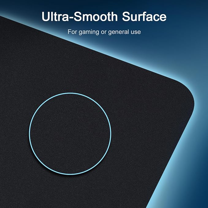 Senetem XXXL Large Mouse Pad, Ultra-Smooth Gaming Mousepad, Non-Slip Rubber Base - Image 3