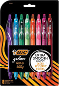 BIC Gelocity Quick Dry Assorted Colors Gel Pens, Medium Point, School Supplies by BIC