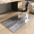 Tempered Glass Chair Mat, Hides Dirt/Fur Better, Noise-Free Gliding Shatterproof by MYSUNORIA