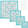 Quilting Rulers 4 Square Ruler Quilting Templates, Quilting Ruler Acrylic Rulers by Unknown