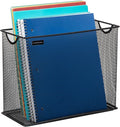 Mind Reader Vertical File Storage, Desktop Organizer, Hanging Files, Metal Mesh by MindReader